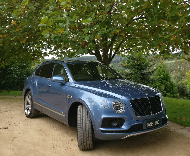 Maybe it looks frumpy in this picture. But in real life it’s perfect: handsome, shapely, imposing, with echoes of all the modern Bentleys